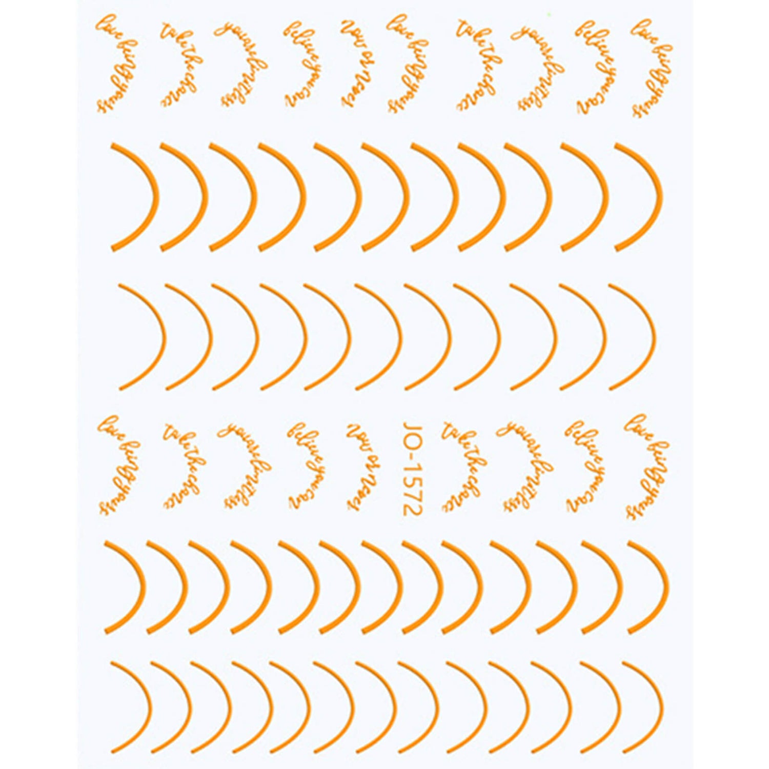 French Nail Stickers-Smile Line