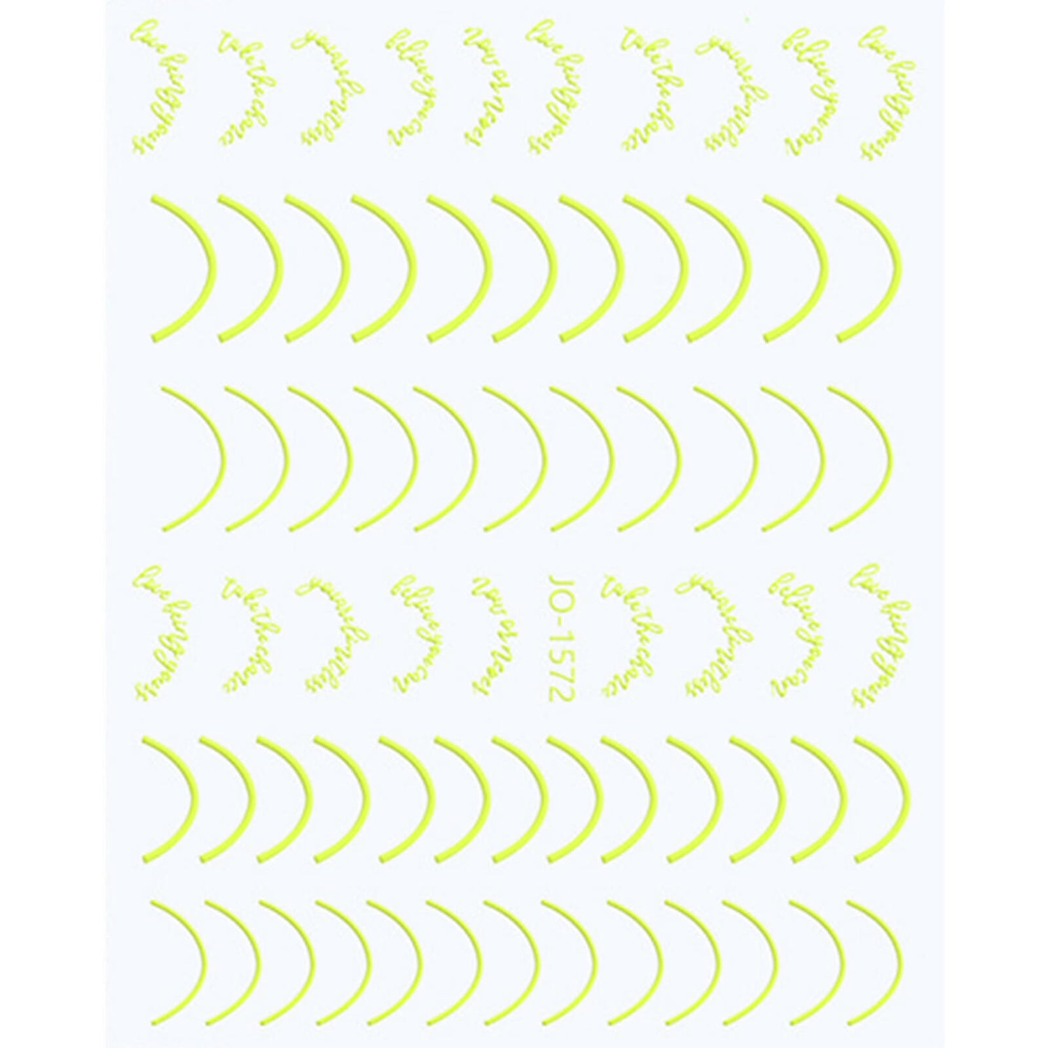 French Nail Stickers-Smile Line
