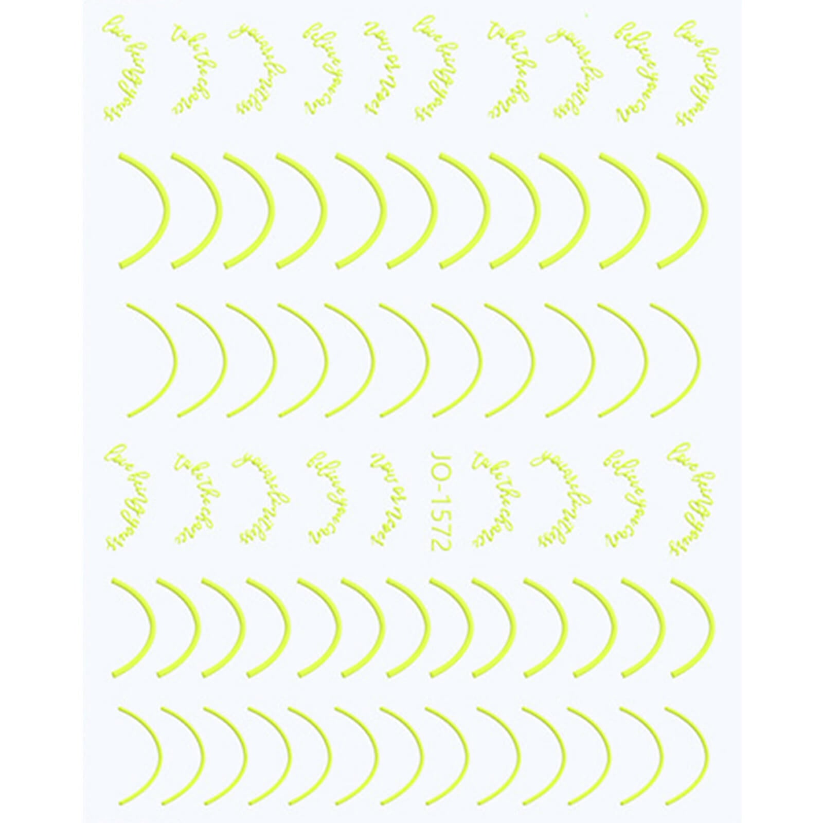 French Nail Stickers-Smile Line