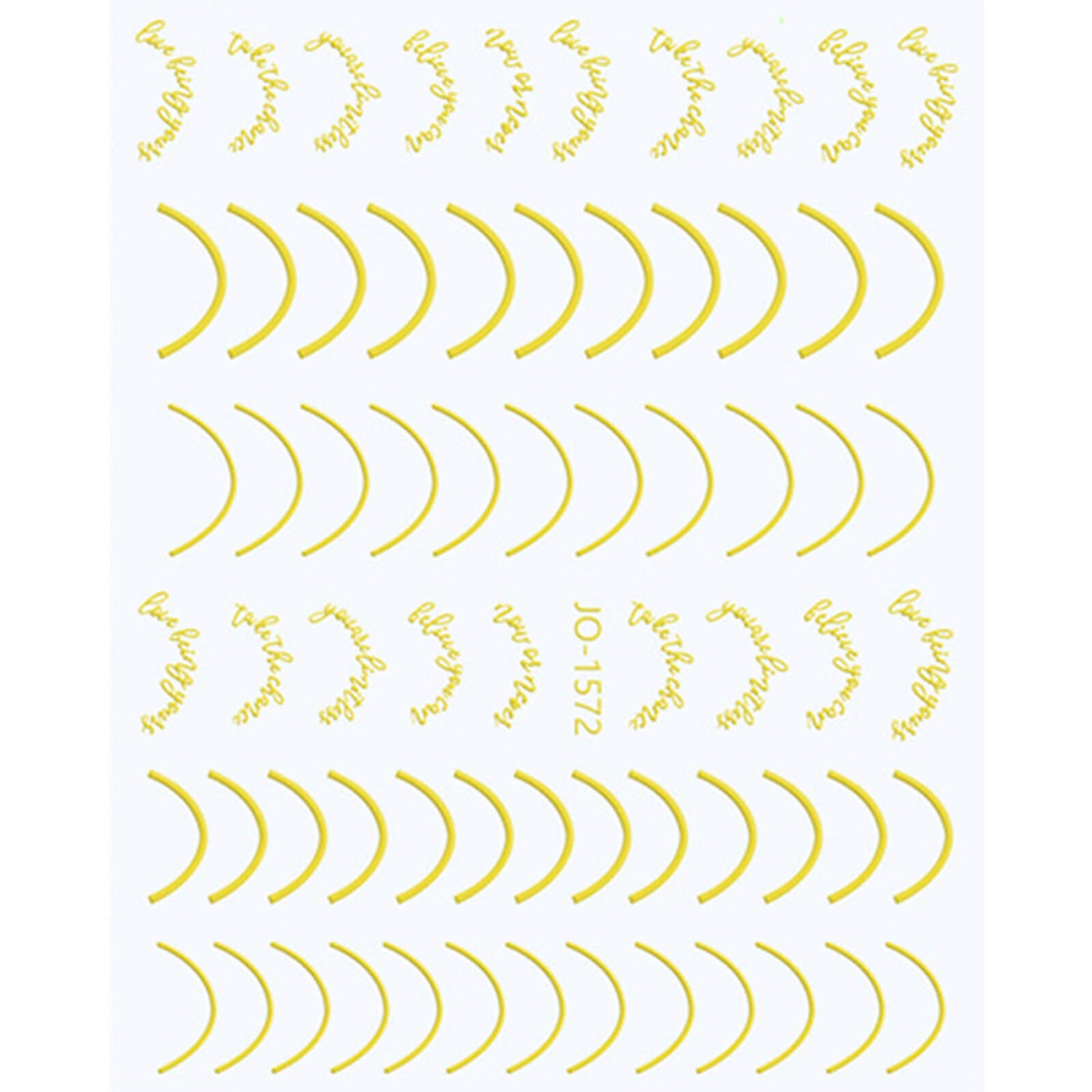 French Nail Stickers-Smile Line