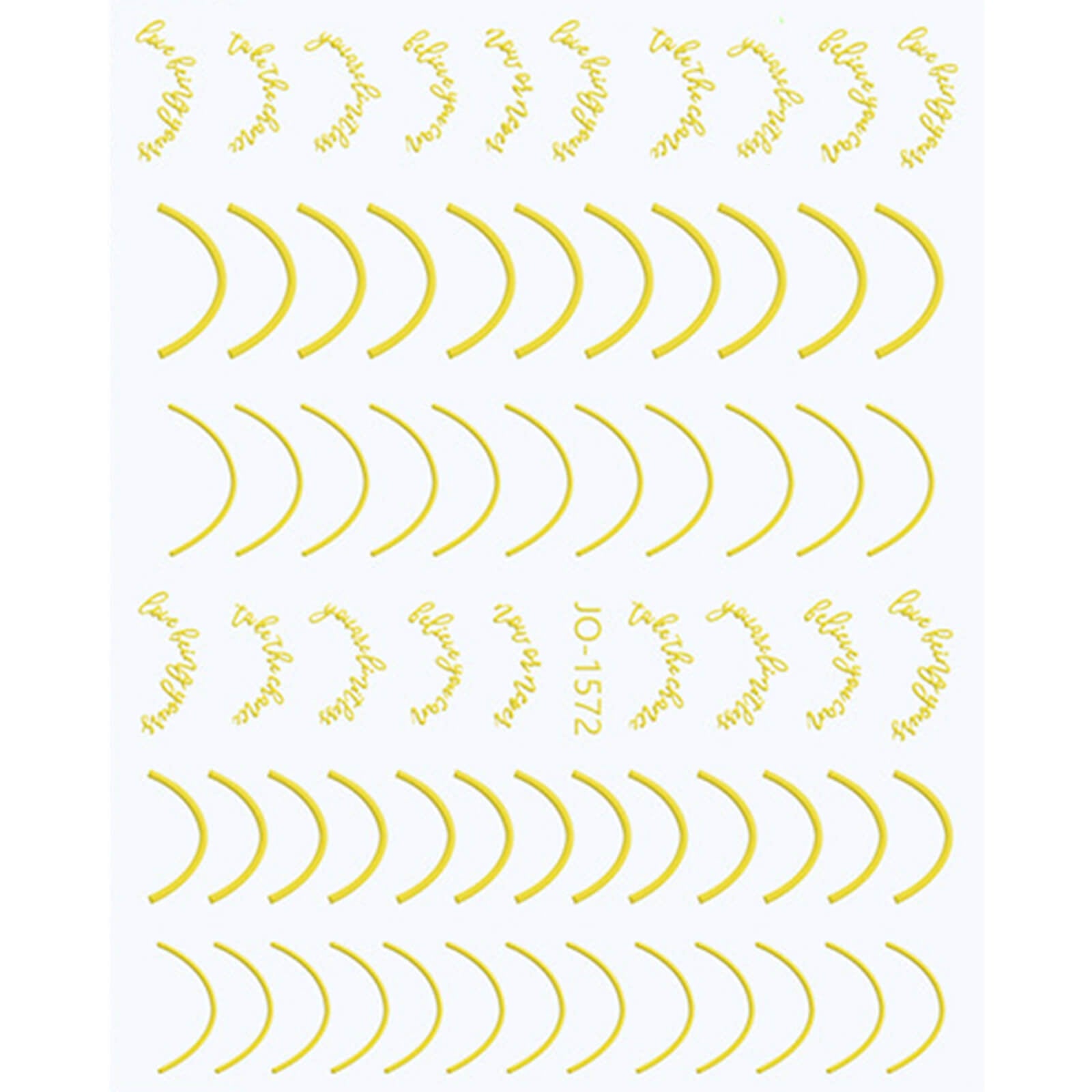 French Nail Stickers-Smile Line