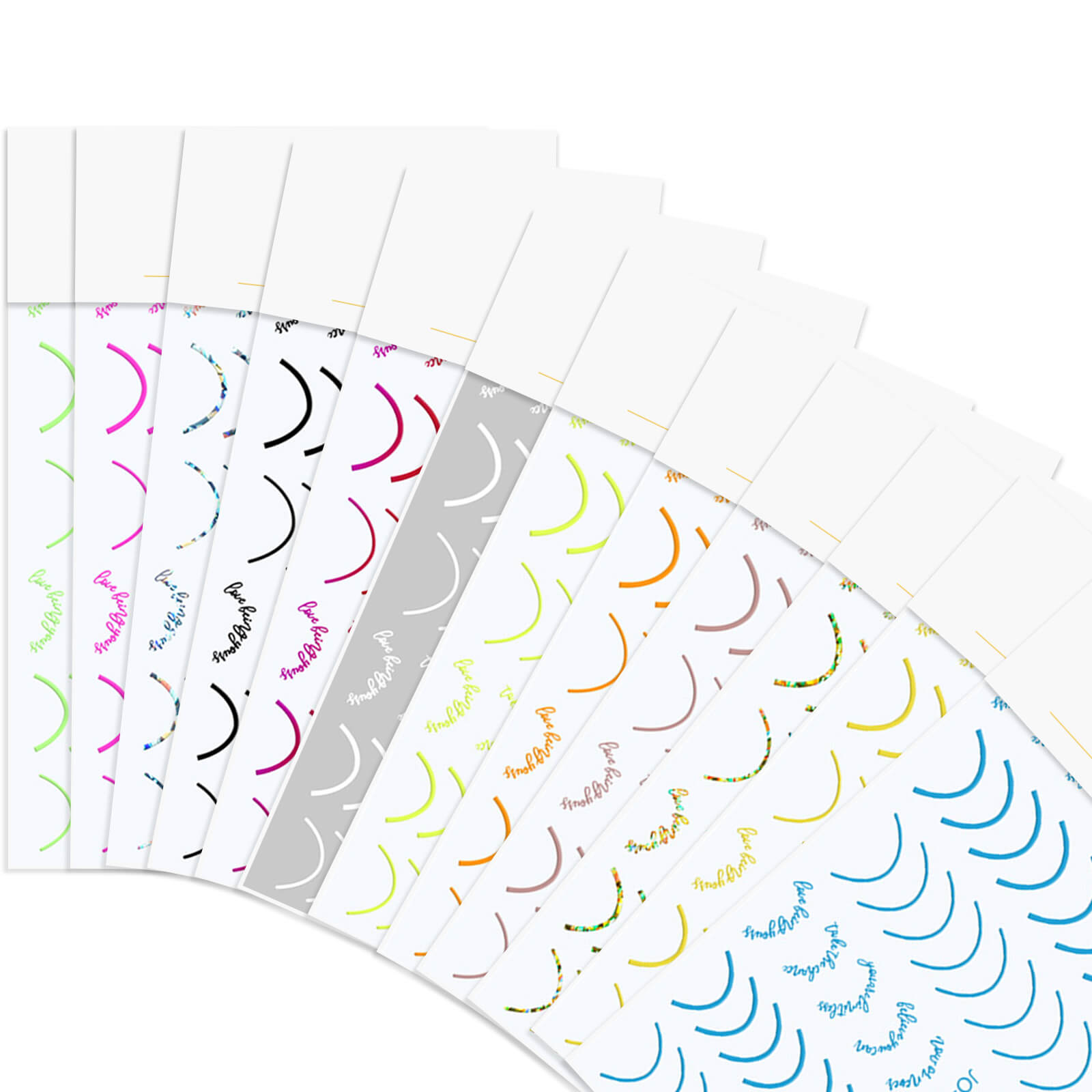 French Nail Stickers-Smile Line