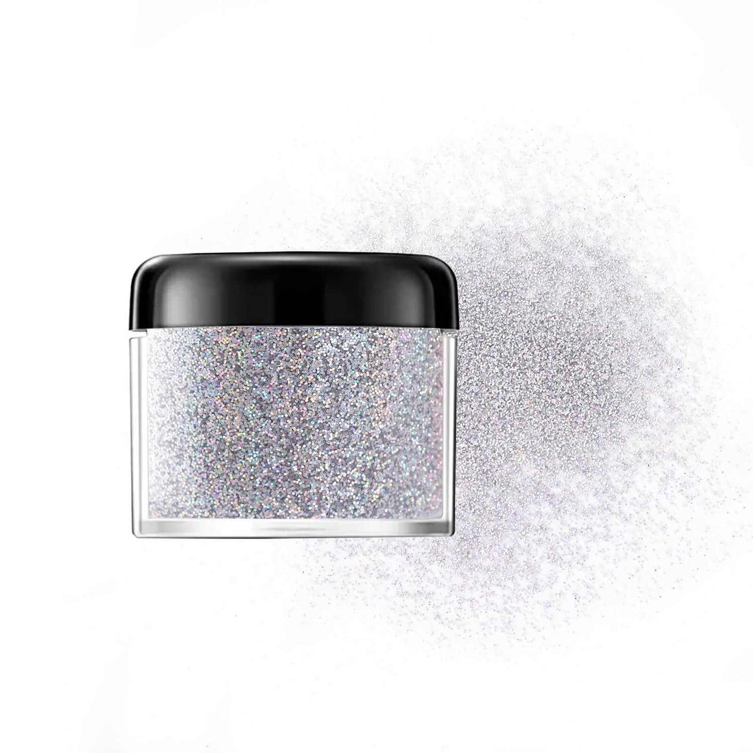 Nail Glitters-Laser Silver