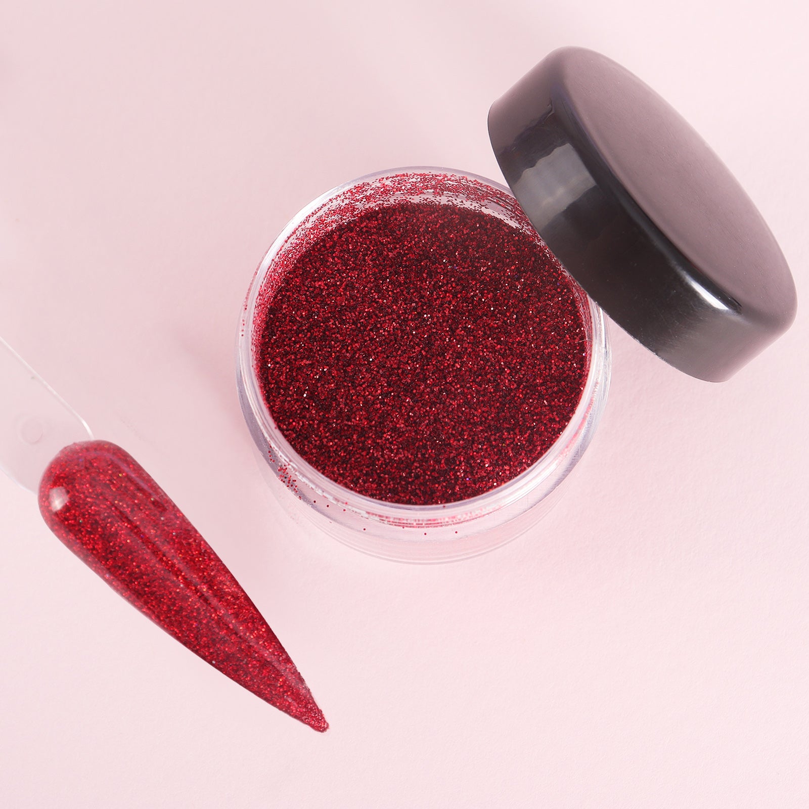 Nail Glitters-Hibiscus