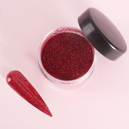 Nail Glitters-Hibiscus
