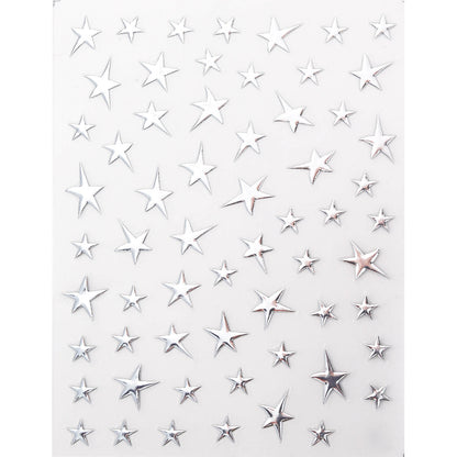 Nail-Stickers-Silver-Star