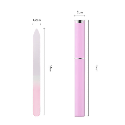 Glass Nail File-Pink 