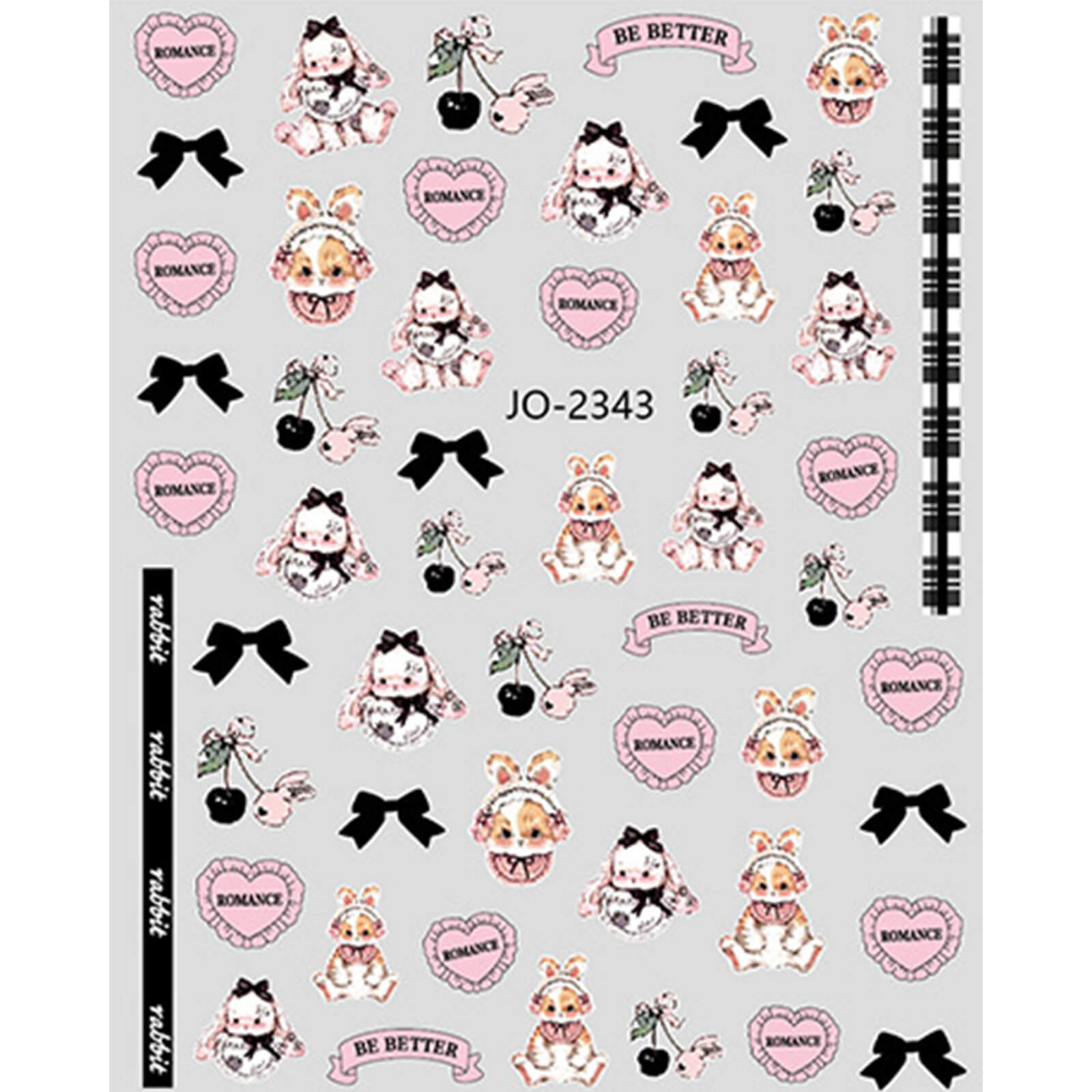 Nail Stickers-Bunny