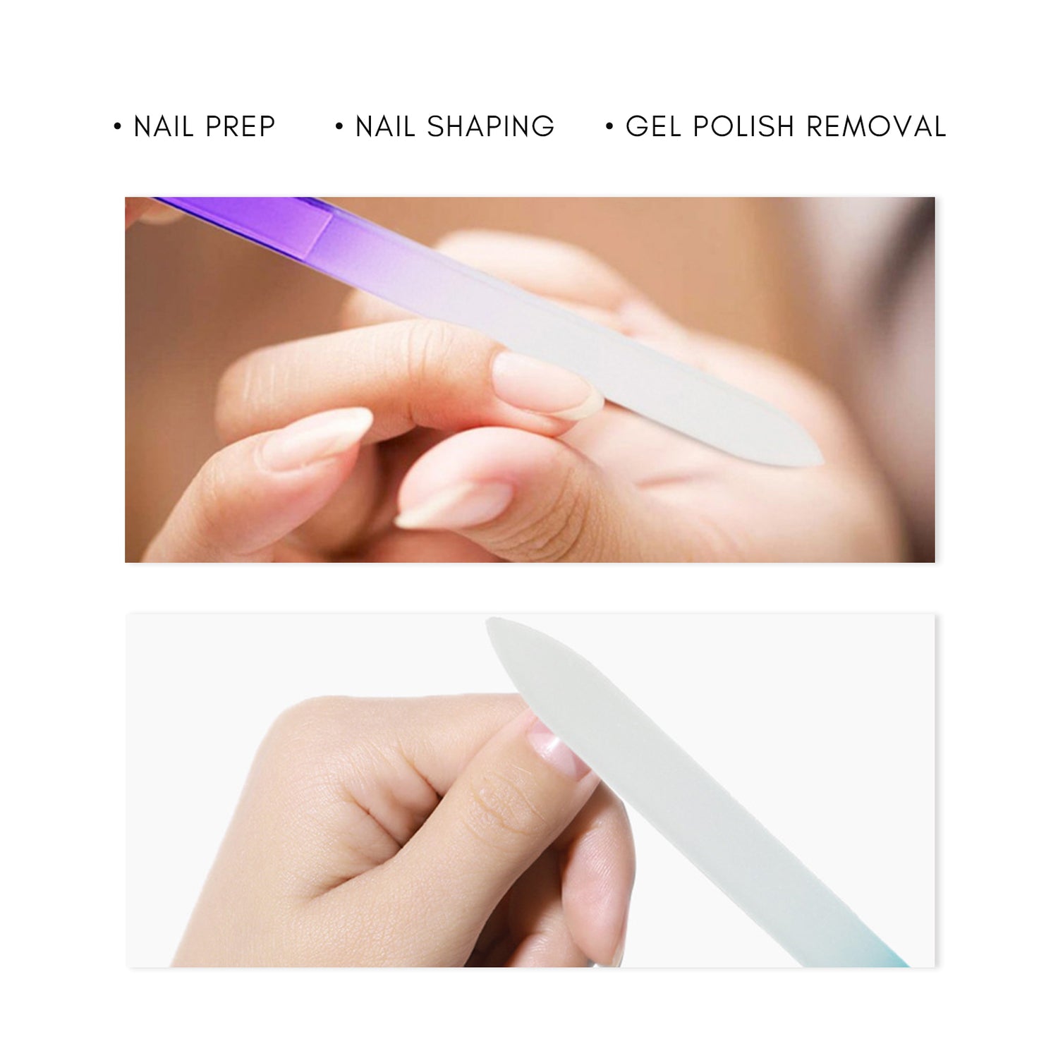 Glass Nail File-Blue