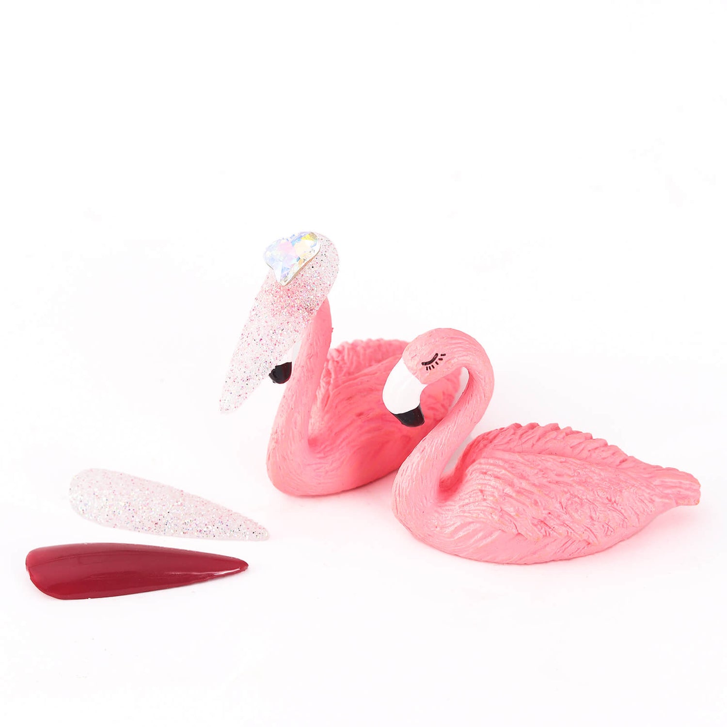      flamingo-nail-display-stand