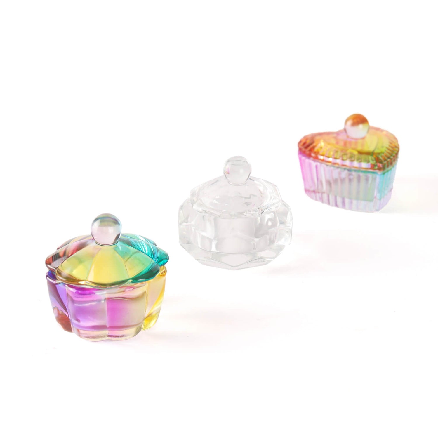 Glass Dappen Dish-Clear