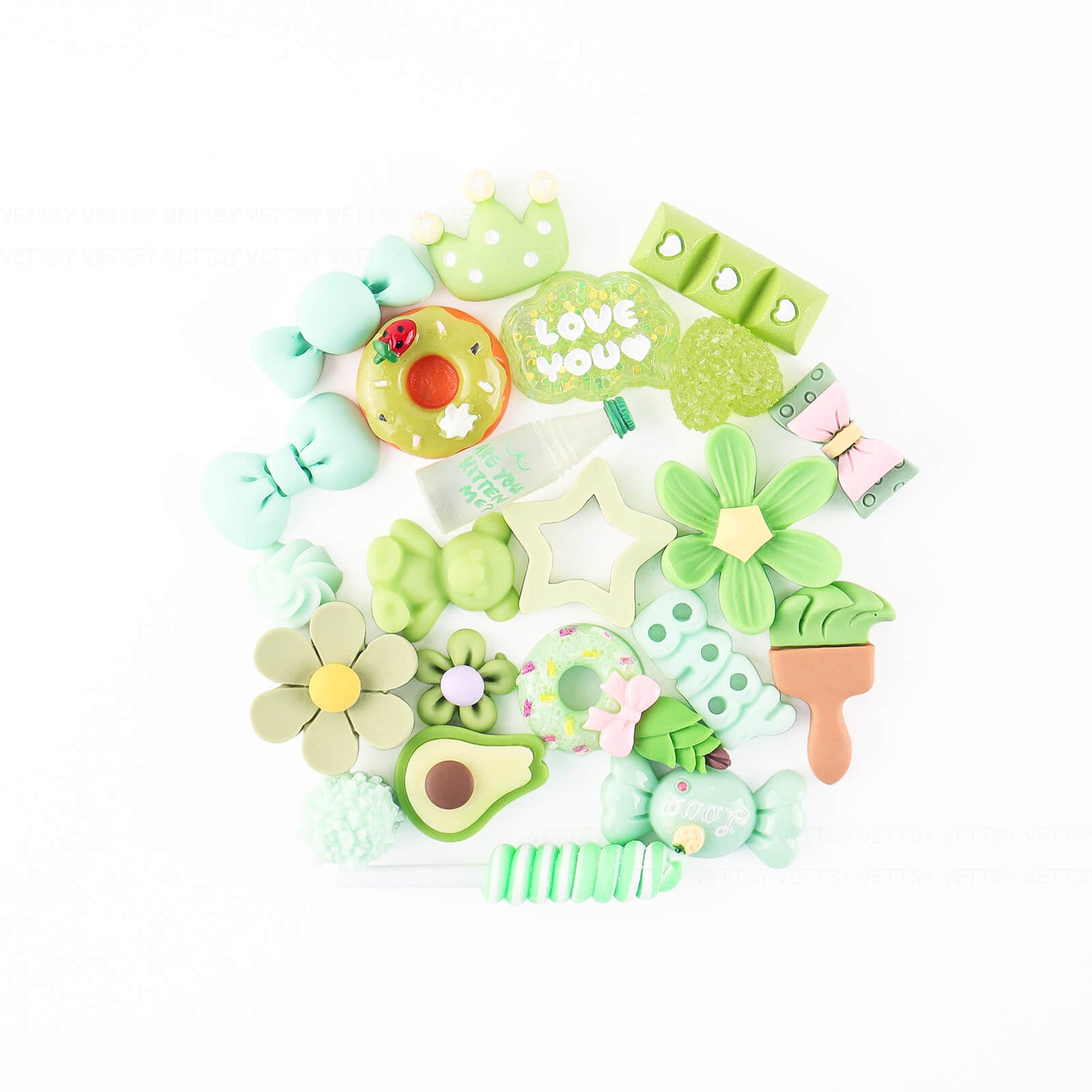 kawaii-charms-green