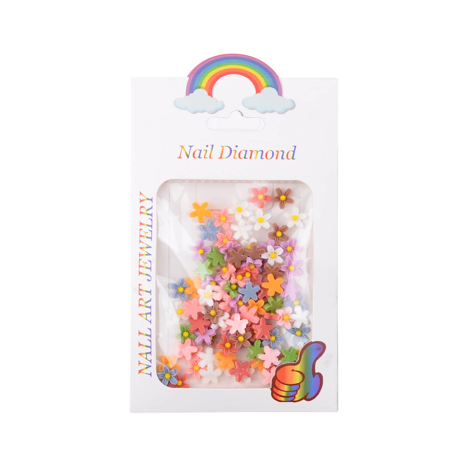 nail-art-Flower-Charms-colorful