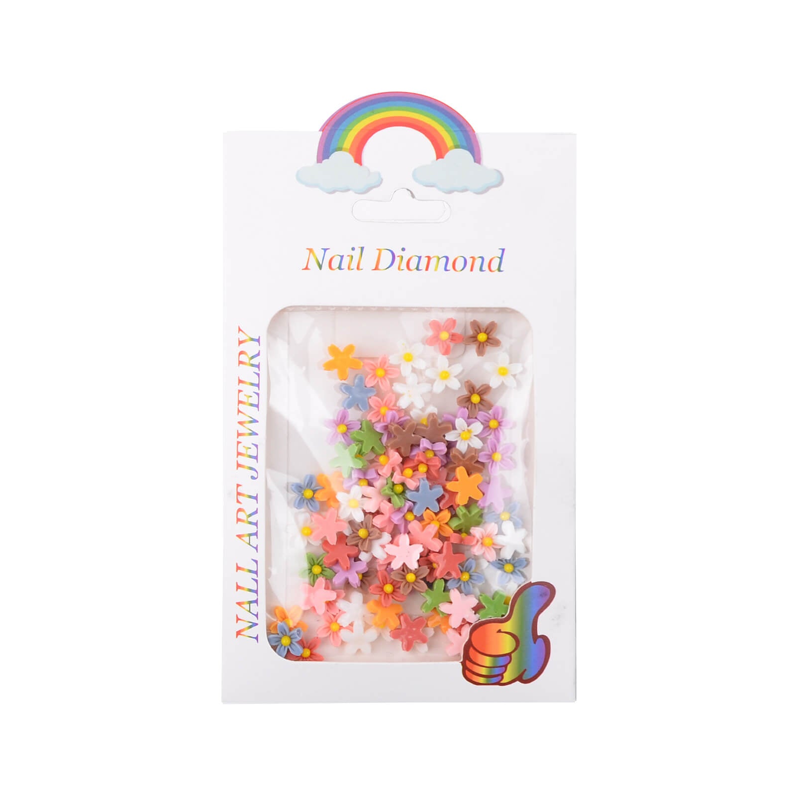nail-art-Flower-Charms-colorful