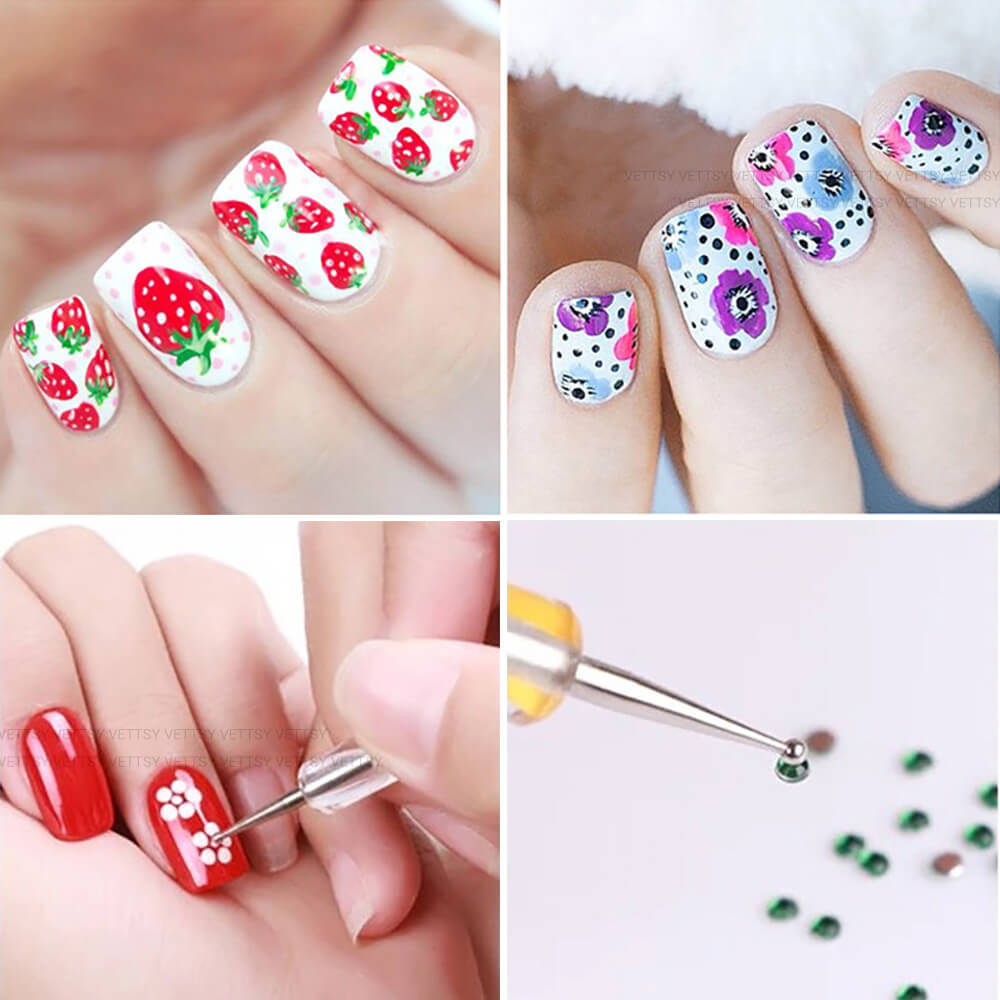 Vettsy Nail Art Dotting Pen Set