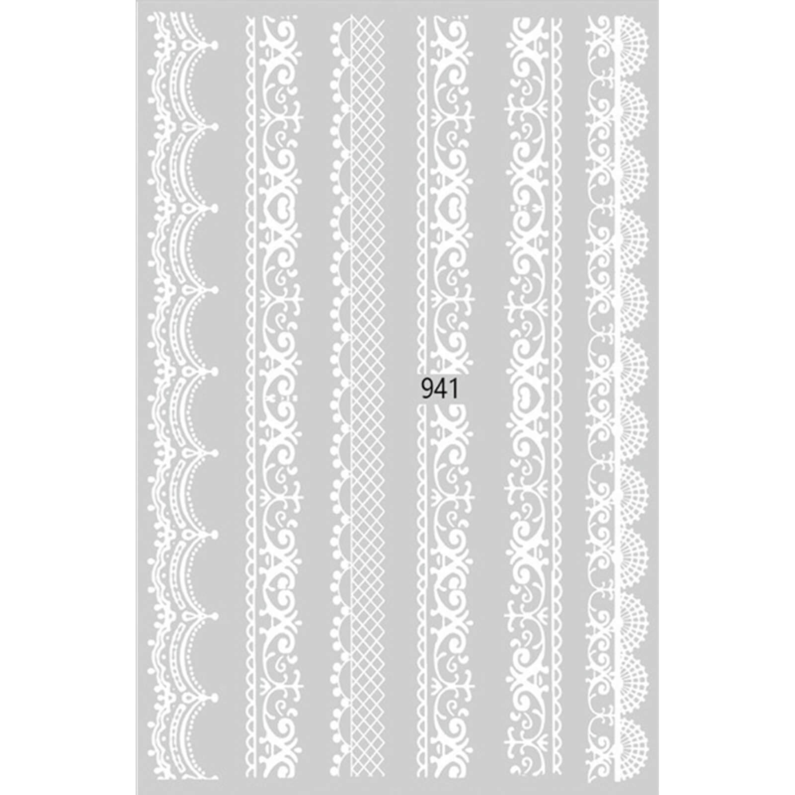 Nail StickersLace Vettsy