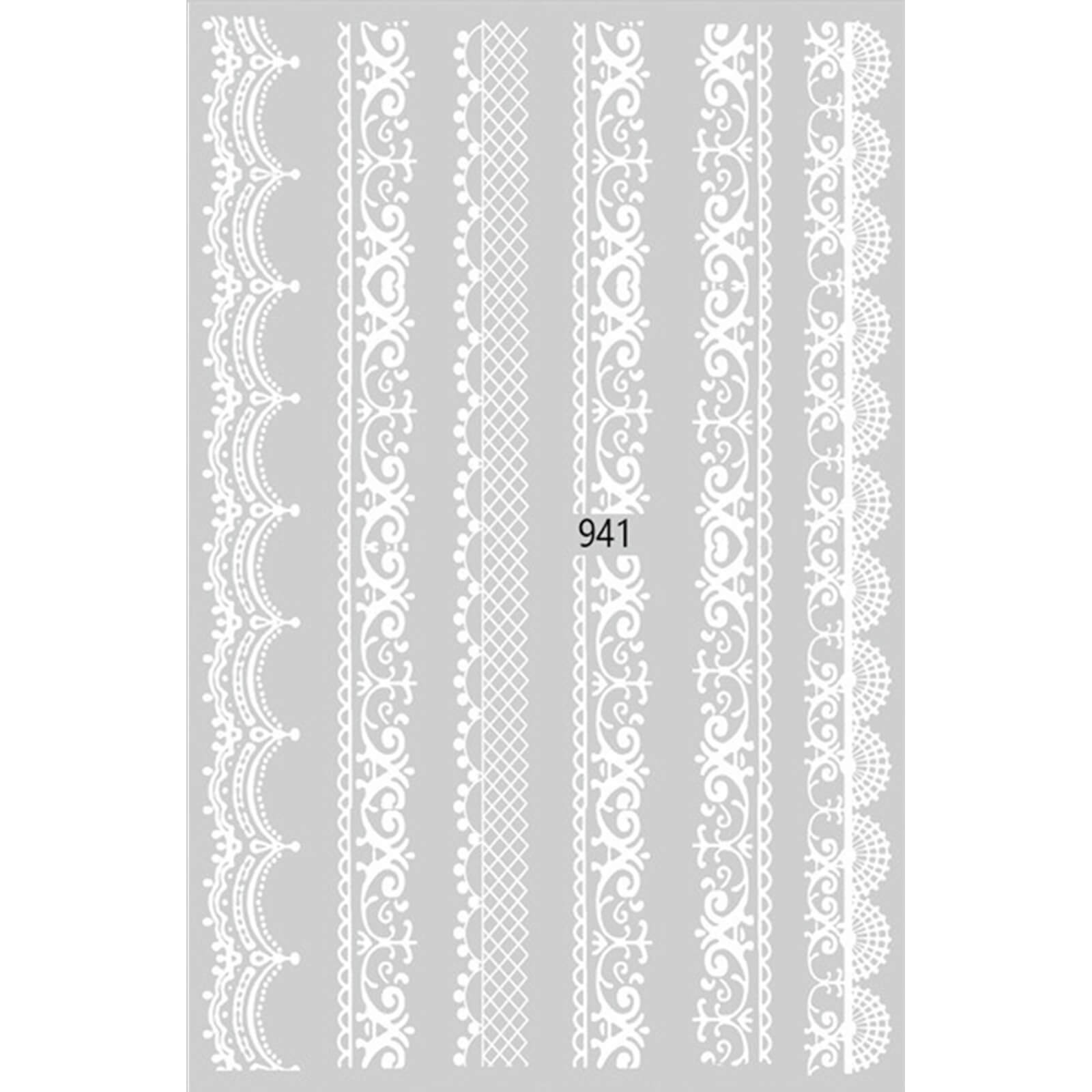 nail-art-stickers-lace-941-white