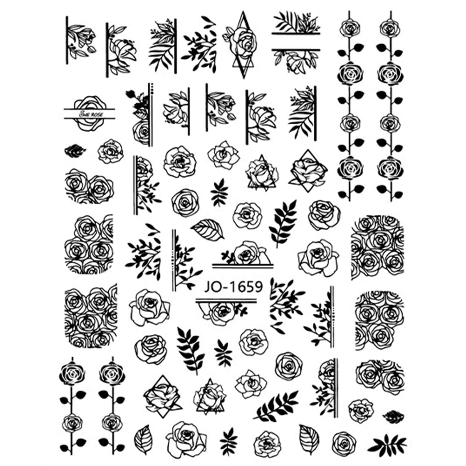 Nail StickersSecret Garden Vettsy