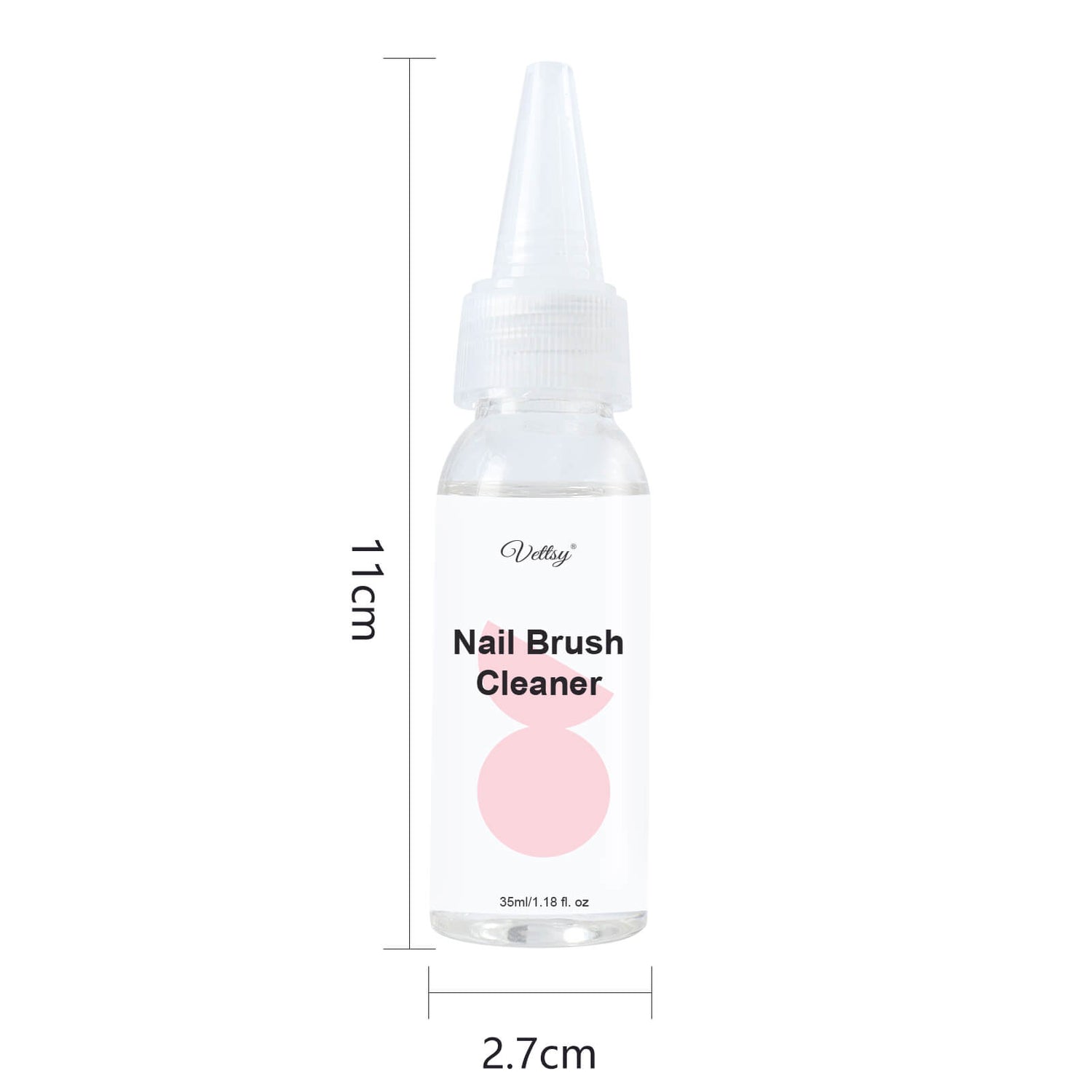 Acrylic Nail Brush Cleaner