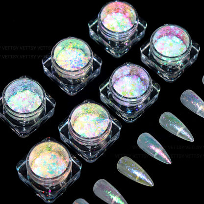 Nail Glitters Set-Opal - Vettsy