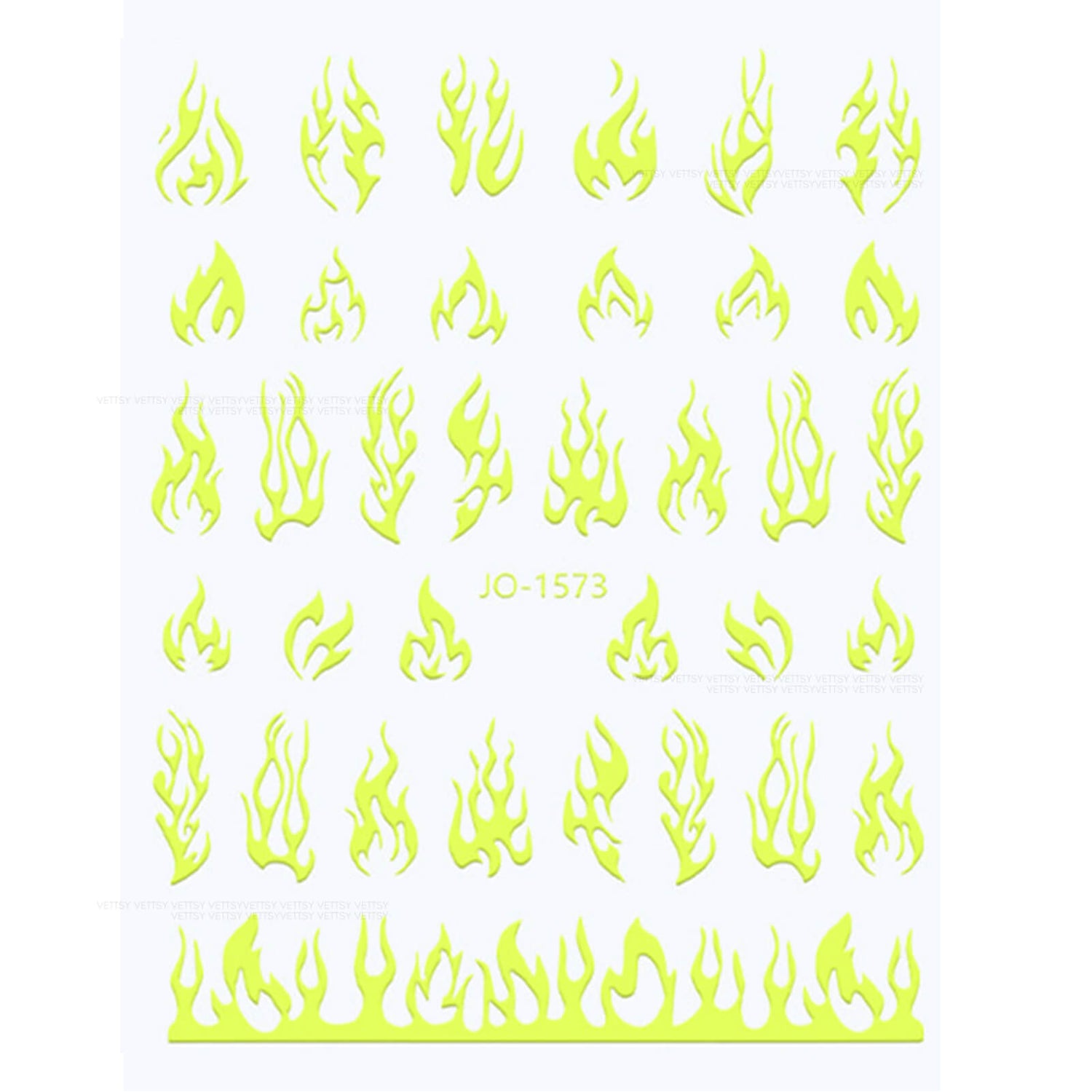    nail-stickers-bonfire-yellow