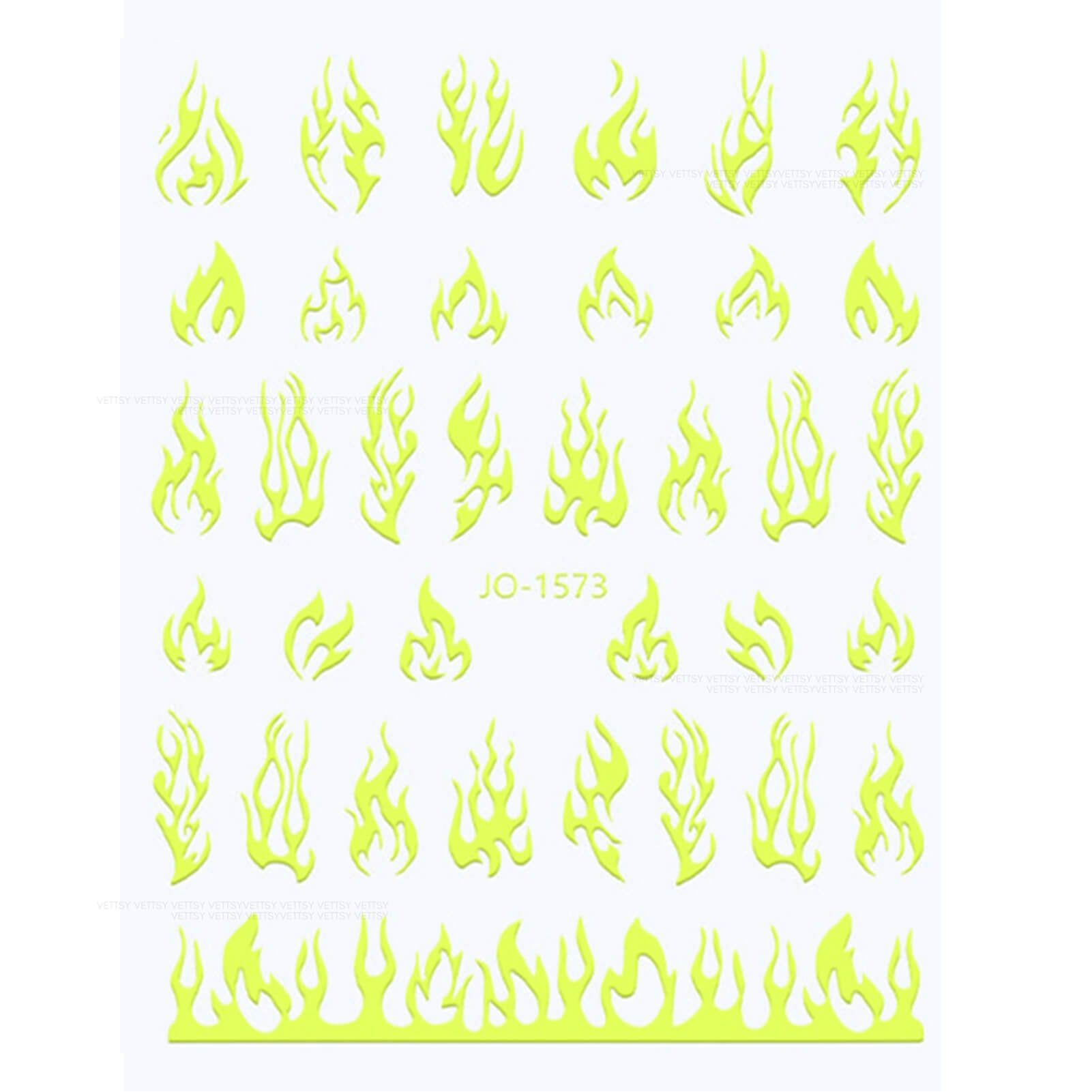   nail-stickers-bonfire-yellow