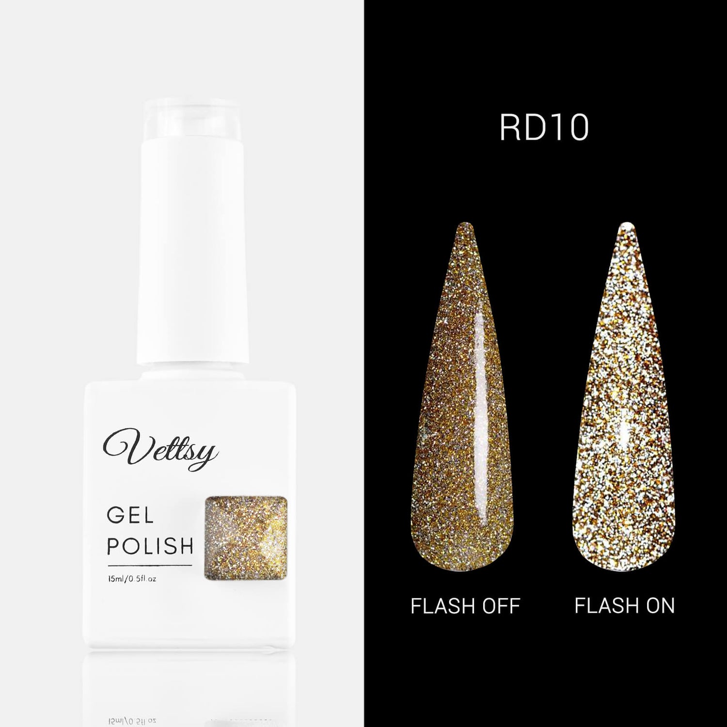 Holographic Twinkle Flash Reflective Glitter Dust Set for Fall