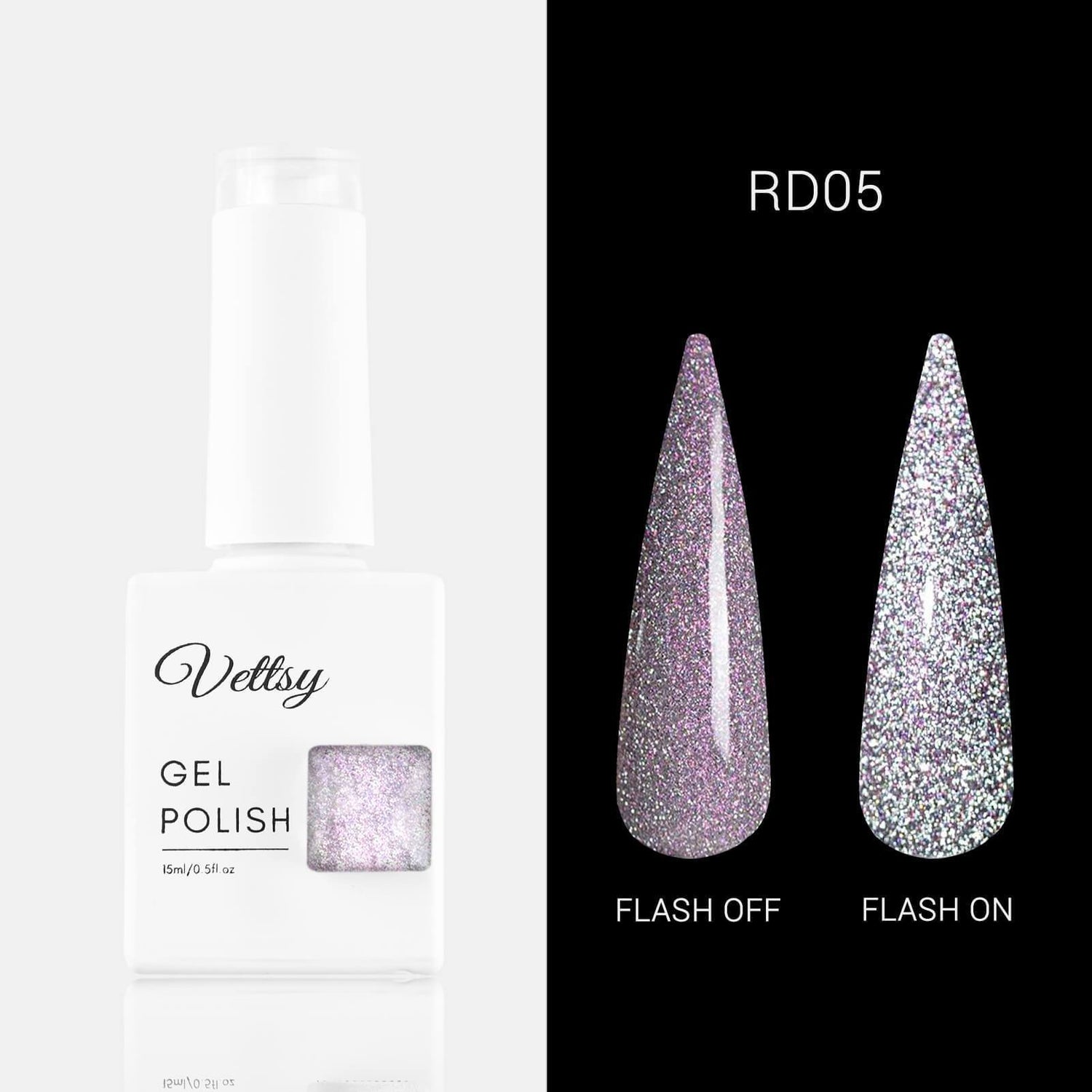 Reflective Glitter Gel-RD05