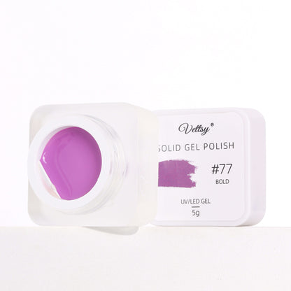 Solid Cream Gel Polish