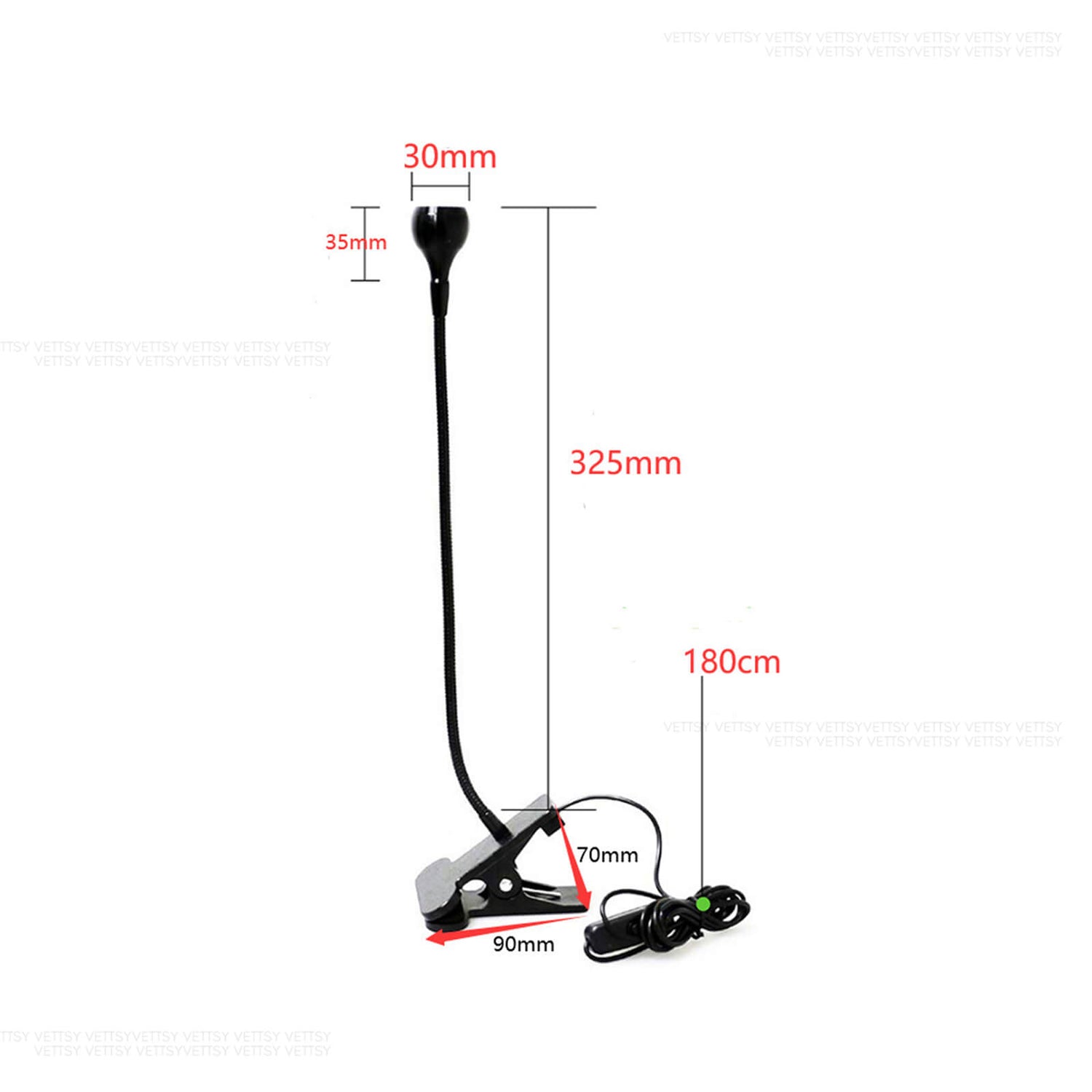    usb-clip-nail-lamp-size